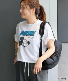 JOURNAL STANDARD 《予約》【一部店舗+WEB限定】MICKEY / JS Tシャツ ジャーナル スタンダード トップス カットソー・Tシャツ ブラウン ホワイト【送料無料】