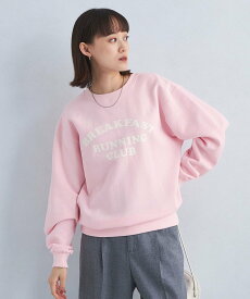 【SALE／50%OFF】UNITED ARROWS green label relaxing 【別注】＜RUSSELL ATHLETIC＞ロングスリーブ スウェット ユナイテッドアローズ アウトレット トップス スウェット・トレーナー ブラック グレー ピンク【送料無料】