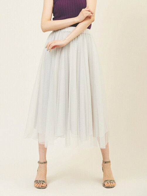 The Virgnia 2wayラメチュールスカート Rakuten Fashion 楽天ファッション 旧楽天ブランドアベニュー R