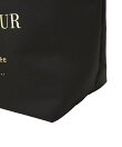 ブランドロゴフリルハンドルトートMバッグ
