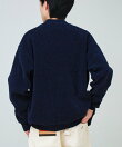 【人気モールニットシリーズ/チクチクしないニット】モールダブルフェイス MA-1カーディガン