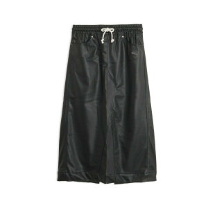 PUMA �E�B�����Y �V���[�v �i�C�g �}�L�V �X�J�[�g SHARP NIGHT MAXI SKIRT W �v�[�} �X�J�[�g ���̑��̃X�J�[�g �u���b�N�y���������z