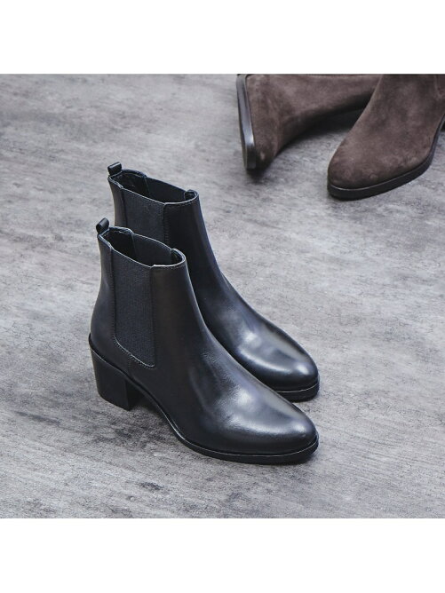 Au Bannister 販売店舗限定 ミドルヒールサイドゴアブーツ Rakuten Fashion 楽天ファッション 旧楽天ブランドアベニュー V776