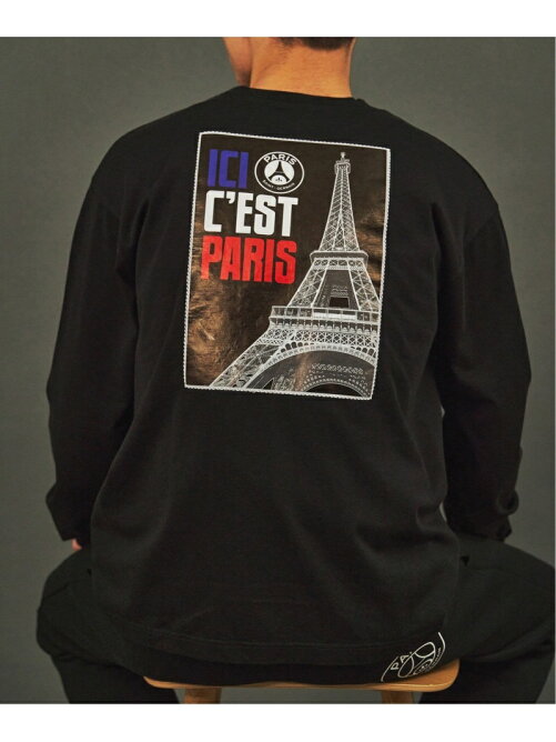 Edifice Paris Saint Germain パリサンジェルマン エッフェル塔 ロングtシャツ Rakuten Fashion 楽天ファッション 旧楽天ブランドアベニュー Cs9977