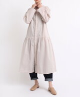 【SALE／68%OFF】RNA-N D1577 コットンティアードシャツワンピース アールエヌエーエヌ ワンピース・ドレ…