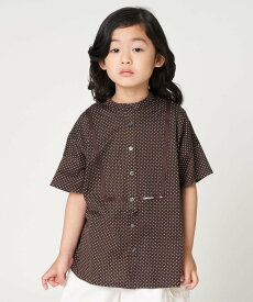 【SALE／40%OFF】COMME CA FILLE 天竺ミニドットプリント シャツ コムサ・フィユ トップス シャツ・ブラウス【送料無料】