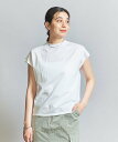 【SALE／70%OFF】BEAUTY&YOUTH UNITED ARROWS クルーネックフレンチスリーブカットソー ユナイテッドアローズ アウトレット トップス カットソー・Tシャツ ブルー ホワイト ブラック ブラウン ピンク