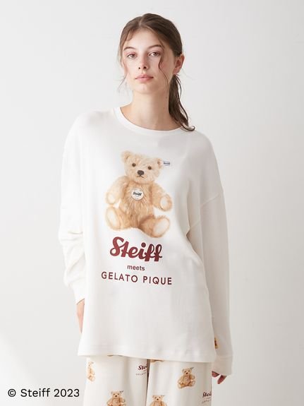 gelato pique｜【Steiff】ワンポイントロングTシャツ | Rakuten