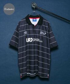 URBAN RESEARCH DOORS 『別注』UMBRO*DOORS GAME SHIRTS SHORT-SLEEVE アーバンリサーチドアーズ トップス その他のトップス ホワイト ネイビー【送料無料】