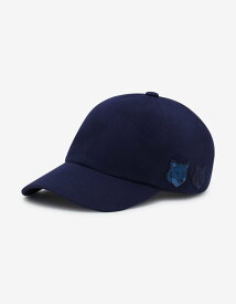 Maison Kitsune MAISON KITSUNE/(U)DOUBLE BOLD FOX HEAD 6P CAP メゾン キツネ 帽子 キャップ ブルー レッド【送料無料】