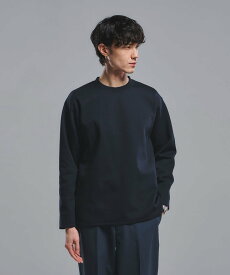 UNITED ARROWS green label relaxing ダブルフェイス クルーネック カットソー ユナイテッドアローズ グリーンレーベルリラクシング トップス カットソー・Tシャツ グレー ネイビー ホワイト【送料無料】