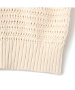 atmos pink Hoodie Knit Cardigan IVORY
