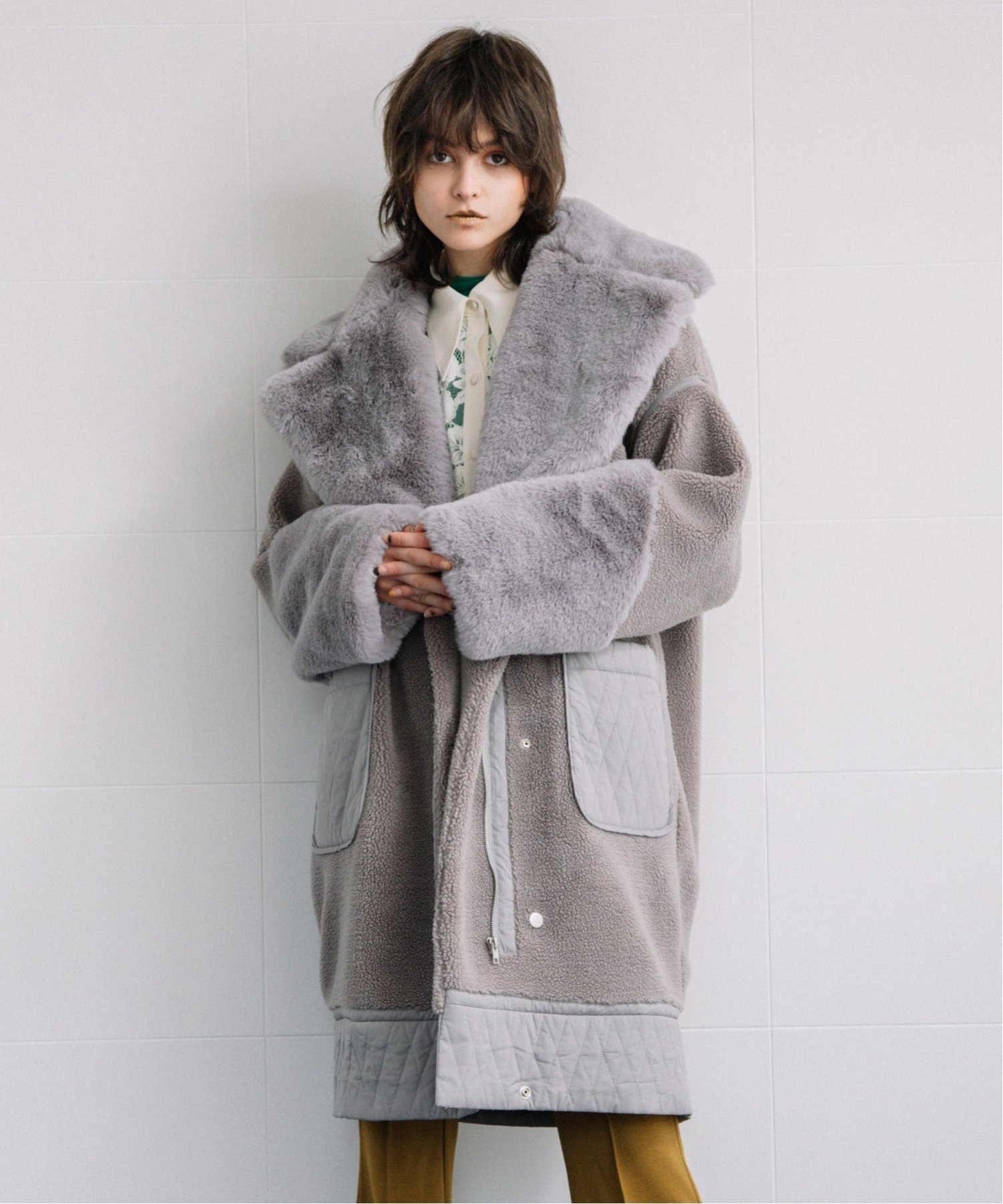 AULA AILA｜ECO FUR × BOA COAT | Rakuten Fashion(楽天ファッション