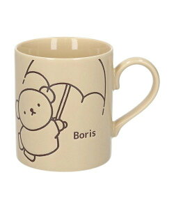 Hare no hi ミッフィー撥水マグカップ【ボリスベージュ】 ルディックパーク 食器・調理器具・キッチン用品 カトラリー ベージュ