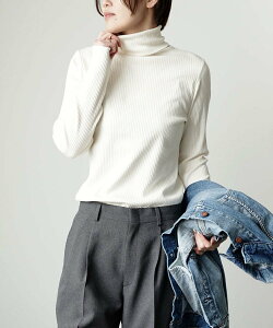 THE SHINZONE �U �V���]�[�� �n�C�l�b�N���u HIGHNECK RIB �u���[�R���u���[ �g�b�v�X �J�b�g�\�[�ET�V���c�y���������z