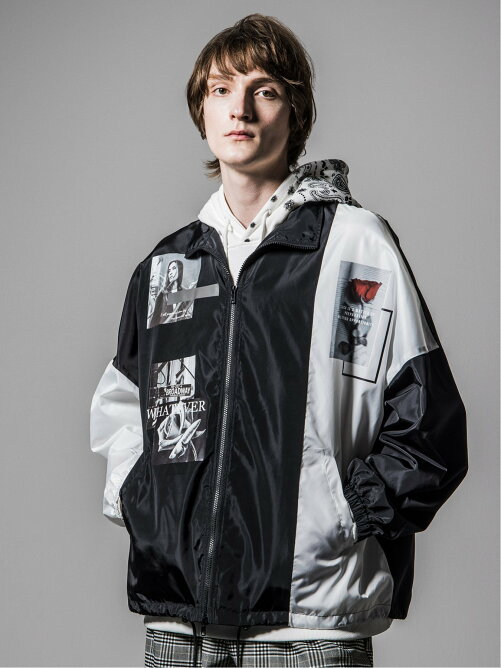 Taka Q プリント切替 トラックジャケット Rakuten Fashion 楽天ファッション 旧楽天ブランドアベニュー Cn7981