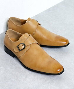 【SALE/20%OFF】SARABANDE オフィスカジュアル ビジネス モンクストラップ シューズ ☆7763 サンエーフットウェアー シューズ・靴 レースアップ・ドレスシューズ ブラウン ブラック【送料無料】