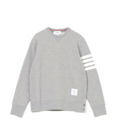 THOM BROWNE ＜公式＞ CLASSIC SWEATSHIRT トムブラウン トップス スウェット・トレーナー ネイビー グレー【送料無料】