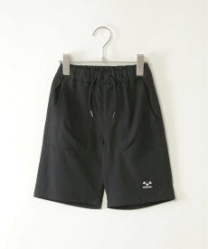 【SALE／20%OFF】ikka 【接触冷感/速乾】ワッペンハーフパンツ(120~160cm)【UVカット】 イッカ パンツ その他のパンツ グリーン ブラック