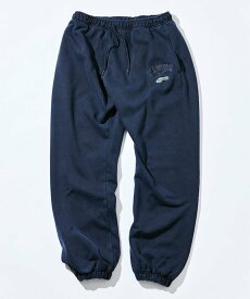 NAUTICA 【Exclusive】ダブルネーム ヘビーウェイト ピグメント スウェットパンツ 25AW フリークスストア パンツ ジャージ・スウェットパンツ ブラック ネイビー イエロー【送料無料】
