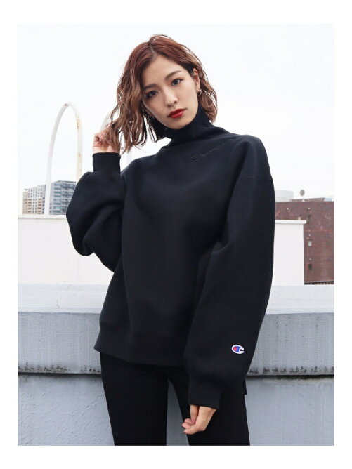 Emoda Emoda Champion ハイネックプルオーバー Rakuten Fashion