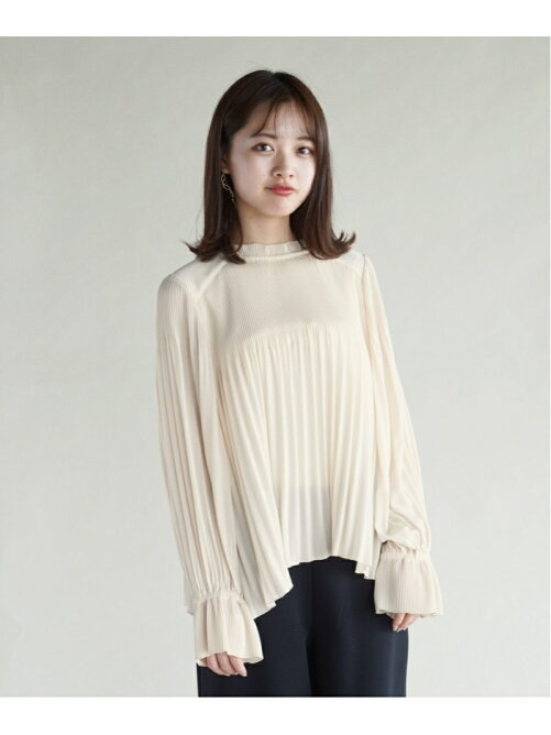 Lasud Resil プリーツシフォンブラウス Rakuten Fashion 楽天ファッション 旧楽天ブランドアベニュー Cp79