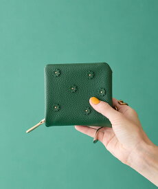 Hashibami スモールフラワー ハーフウォレット ハシバミ / ネコロジー 財布・ポーチ・ケース 財布 ベージュ ブルー レッド シルバー ゴールド ブラウン ブラック グリーン【送料無料】