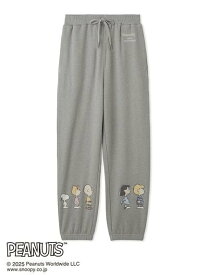 【SALE／30%OFF】gelato pique 【PEANUTS】【HOMME】裏毛ロングパンツ ジェラートピケ パンツ その他のパンツ グレー ホワイト【送料無料】