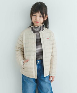 URBAN RESEARCH DOORS DANTON INNER DOWN CREW-NECK JACKET(KIDS) �A�[�o�����T�[�`�h�A�[�Y �W���P�b�g�E�A�E�^�[ ���̑��̃W���P�b�g�E�A�E�^�[ �u���b�N�y���������z