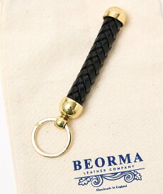 ABAHOUSE LASTWORD 【BEORMA/ベオーマ】レザーキーフォブ/キーホルダーP0094 アバハウス ファッション雑貨 チャーム・キーチェーン ブラック【送料無料】