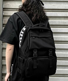 【SALE／29%OFF】miniministore リュック大容量バックパック軽量デイバッグ ミニミニストア バッグ リュック・バックパック ブラック