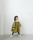 キルティングパフィーコート