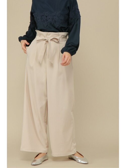Ikka ウエストリボンワイドパンツ Rakuten Fashion 楽天ファッション 旧楽天ブランドアベニュー Ae59 Ikka ウエストリボンワイドパンツ Rakuten Fashion 楽天ファッション 旧楽天ブランドアベニュー Ae59