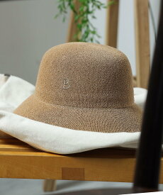 BEAMS HEART MEN BEAMS HEART / サーモメッシュ メトロハット ビームス ハート 帽子 キャップ ブラック ホワイト ベージュ