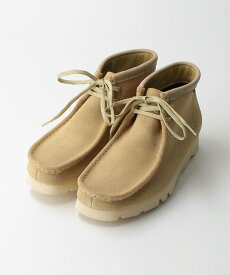 BEAUTY&YOUTH UNITED ARROWS ＜CLARKS＞ ワラビーブーツ ゴアテックス ビューティー＆ユース　ユナイテッドアローズ シューズ・靴 モカシン・デッキシューズ ベージュ ブラック【送料無料】