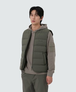 Snow Peak Land Lightweight Down Vest �X�m�[�s�[�N �W���P�b�g�E�A�E�^�[ �_�E���W���P�b�g�E�_�E���x�X�g �u���b�N �J�[�L�O���[�� �O���[�y���������z