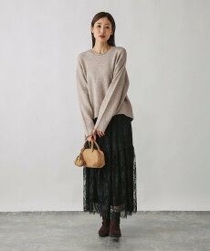 【SALE／50%OFF】GLOBAL WORK フワフワHugmeレーススカートSET/580927 グローバルワーク スカート ロング・マキシスカート ブラック ホワイト【送料無料】