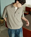 U.S. POLO ASSN. 別注 ワンポイント プルオーバー シャツ 限定展開 フリークスストア トップス シャツ・ブラウス ブル…