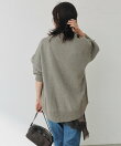 ヘアリーラメVネックカーディガン