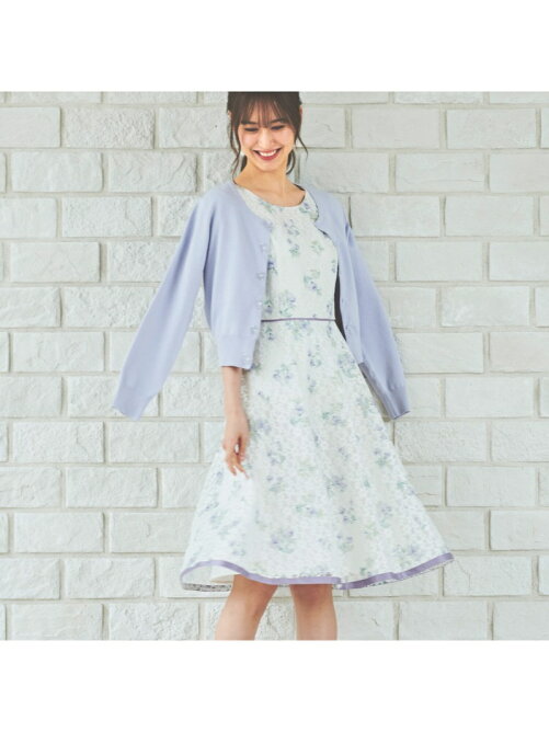 Laisse Passe レースプリントフレアーワンピース Rakuten Fashion 楽天ファッション 旧楽天ブランドアベニュー Cu9984