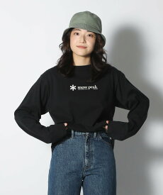 Snow Peak Soft Cotton Logo Long Sleeve T-Shirt スノーピーク トップス カットソー・Tシャツ ブラック ブルー ホワイト【送料無料】