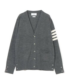 THOM BROWNE ＜公式＞ CLASSIC V-NECK CARDIGAN トムブラウン トップス カーディガン ネイビー グレー ブラック【送料無料】