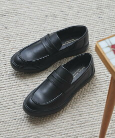 UNITED ARROWS green label relaxing GLR サイドゴア ローファー スニーカー ユナイテッドアローズ グリーンレーベルリラクシング シューズ・靴 スニーカー ブラック グリーン【送料無料】