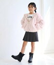 【KIDS/キッズ】ふわふわフェイクファージップブルゾン