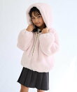 【KIDS/キッズ】ふわふわフェイクファージップブルゾン