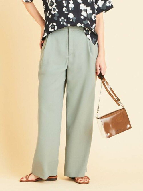 Beauty Youth United Arrows Byジョーゼットタックワイドパンツ Rakuten Fashion 楽天ファッション 旧楽天ブランドアベニュー At6985