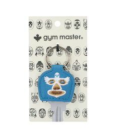 gym master gym master/(U)ハッピー刺しゅうキーカバー ジムマスター ファッション雑貨 チャーム・キーチェーン グリーン ネイビー イエロー ブラック ブルー オレンジ レッド グレー パープル