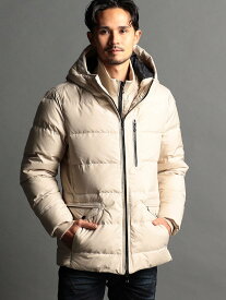 【SALE／70%OFF】NICOLE CLUB FOR MEN ハイグレードダウンブルゾン ニコル ジャケット・アウター その他のジャケット・アウター ブラック ベージュ ネイビー【送料無料】