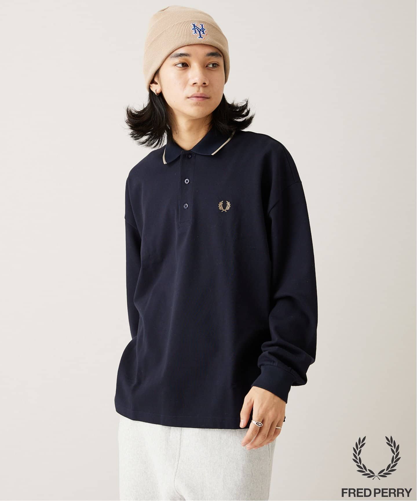 【FRED PERRY for JOURNAL STANDARD / フレッドペリー】L/S ポロシャツ