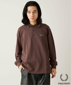 JOURNAL STANDARD FRED PERRY for JOURNAL STANDARD / フレッドペリー L/S ポロシャツ ジャーナル スタンダード トップス ポロシャツ ブラック グレー ネイビー レッド【送料無料】